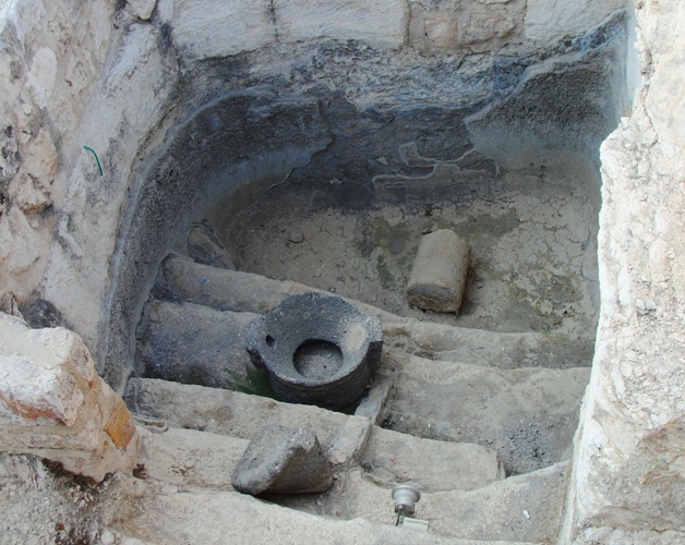 Mikveh - Ritual Purification Bath - Temple in Jerusalem - Day of Pentecost