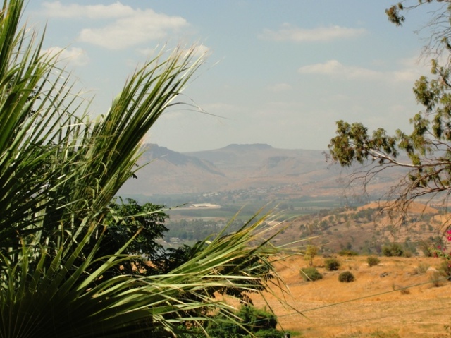 Hills of Galilee - Sea of Galilee - The Bronze Bow - Elizabeth George Speare - Newbery Award