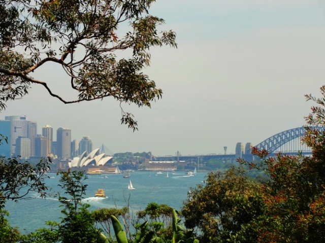 View from Taronga Zoo - Sydney Harbour - Harbour Bridge - Sydney Opera House - Taronga Zoo