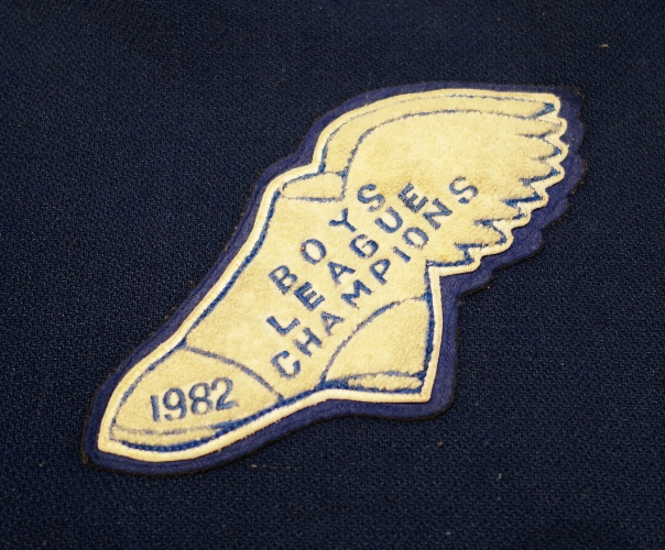 Boys League Champions - Track Championship Patch - Letter Jacket Patch
