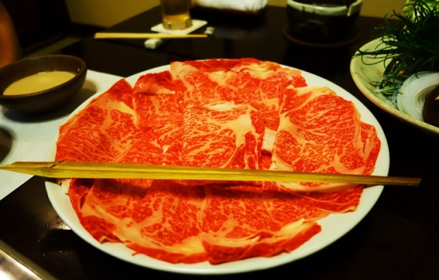 Thinly Sliced Meat - Shabu-Shabu - Japanese Cuisine