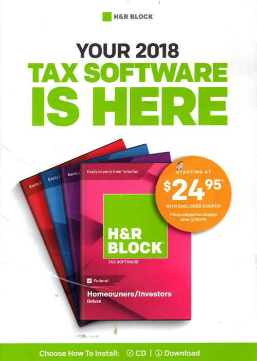 Tax Software, H&R Block, Tax Prep