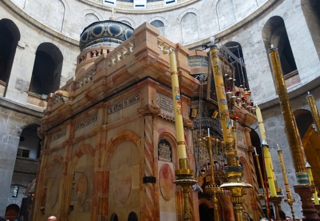Edicule of the Holy Sepulcher, Jerusalem, Church, He is Risen