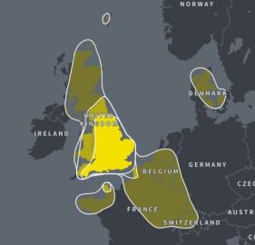 DNA Regions, Ancestry DNA, England, Northwest Europe